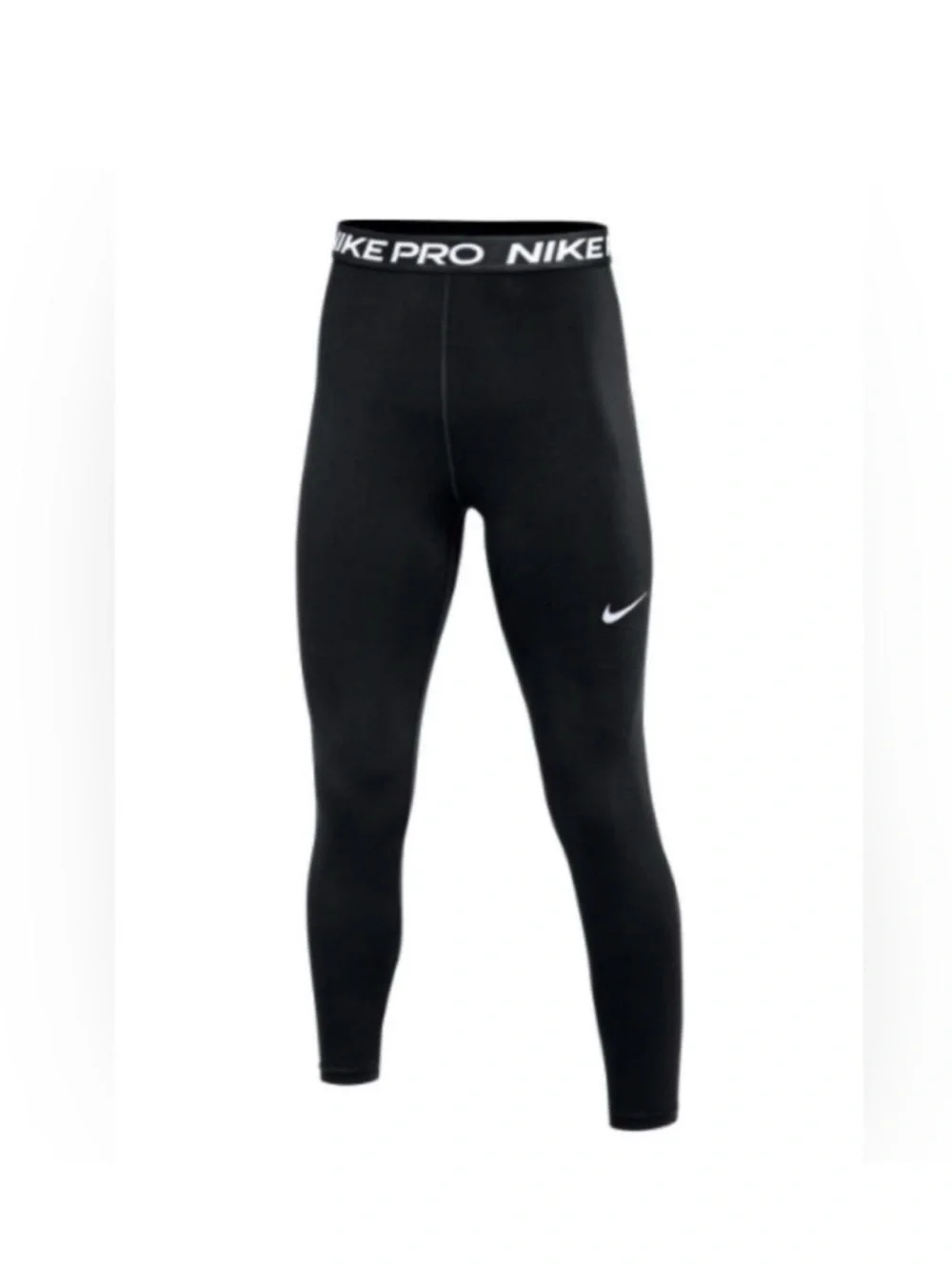 NWT Nike Black Pro 365 7/8 Length Leggings Size Large